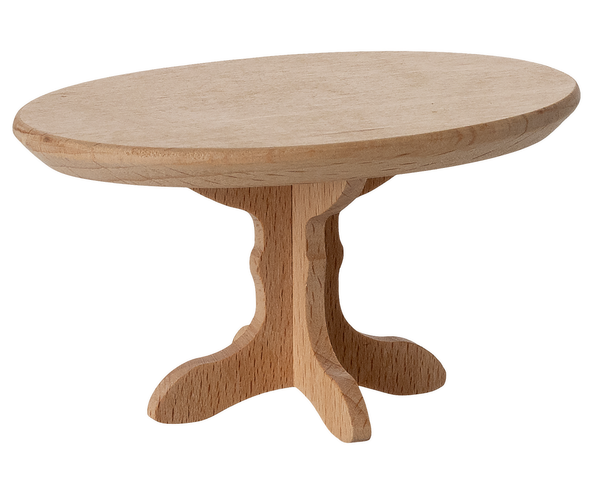 Maileg Oval coffee table, Mouse - Nature | Playroom Avenue