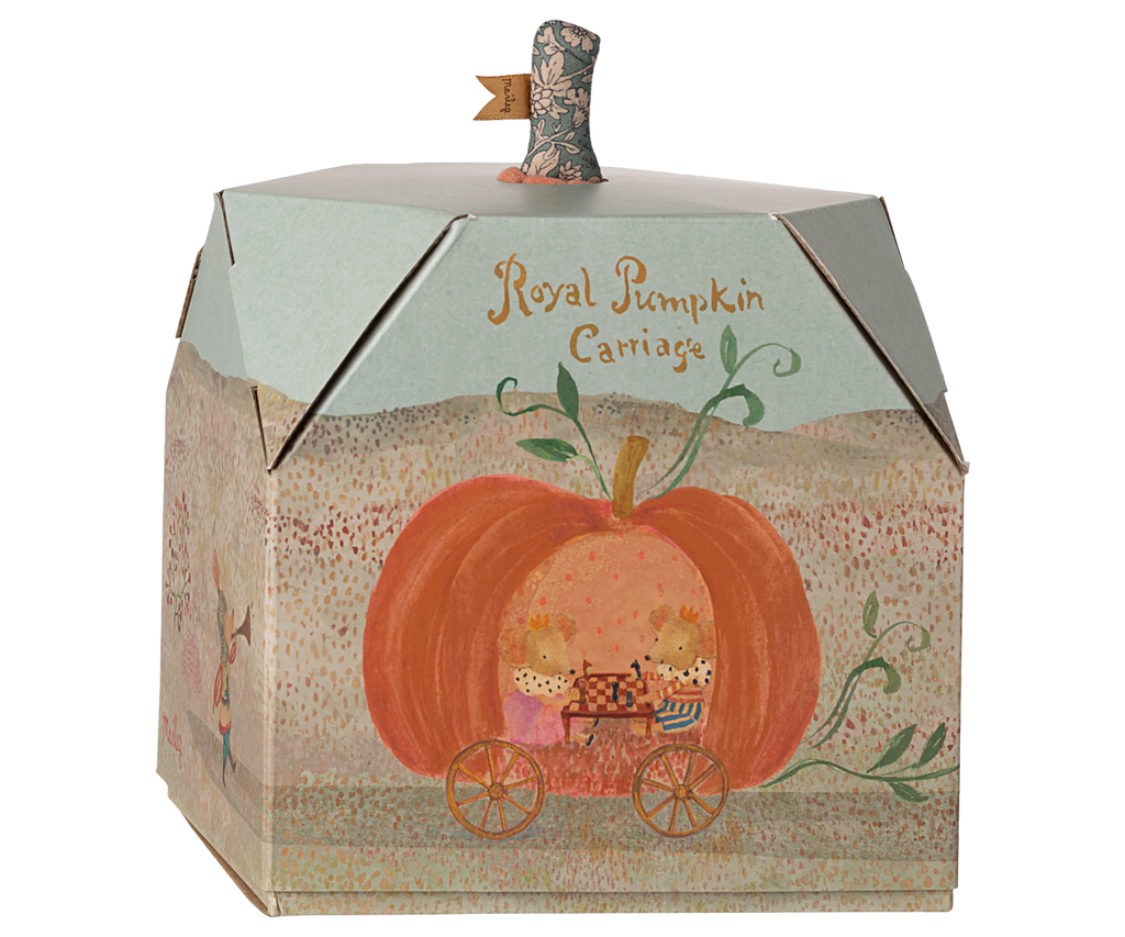 Maileg Pumpkin carriage, Mouse | Playroom Avenue