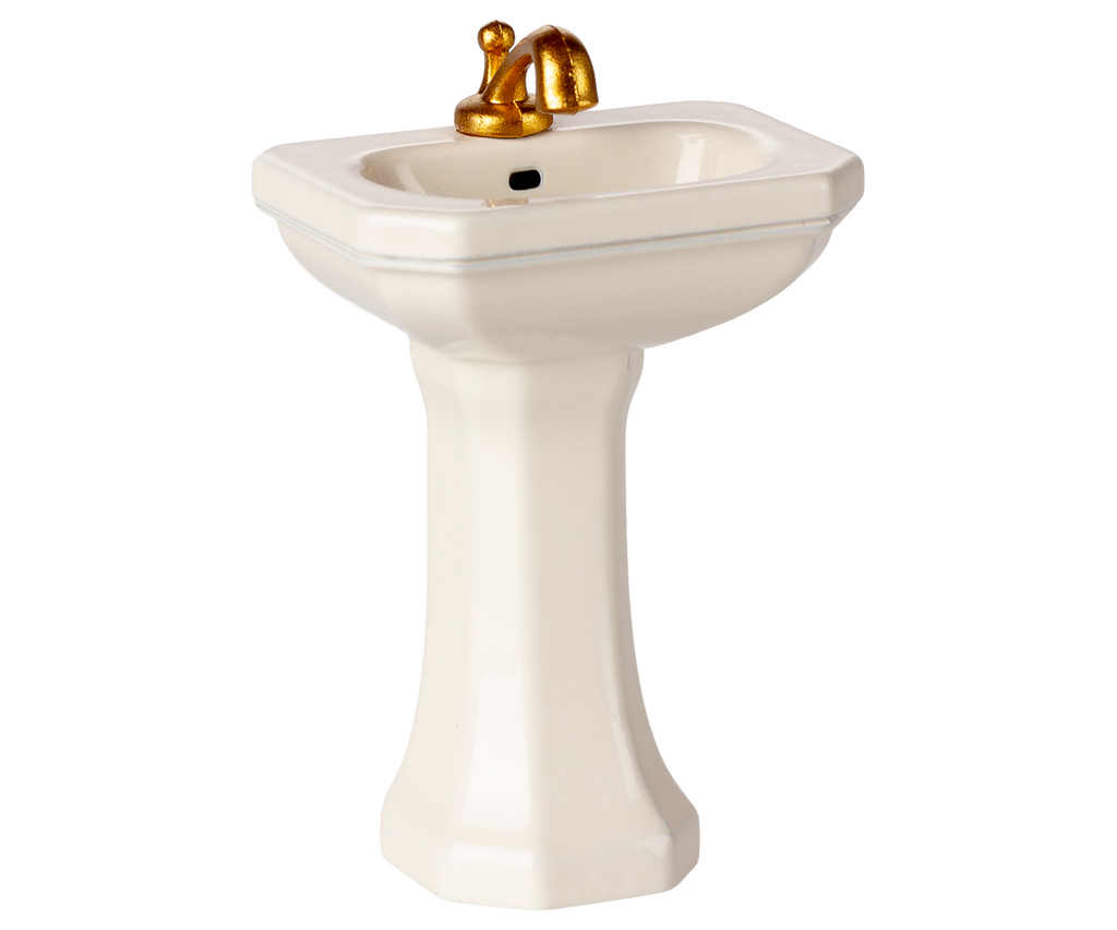 Maileg Bathroom sink, Mouse - Off white | Playroom Avenue