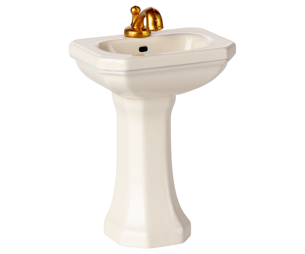 Maileg Bathroom sink, Mouse - Off white | Playroom Avenue
