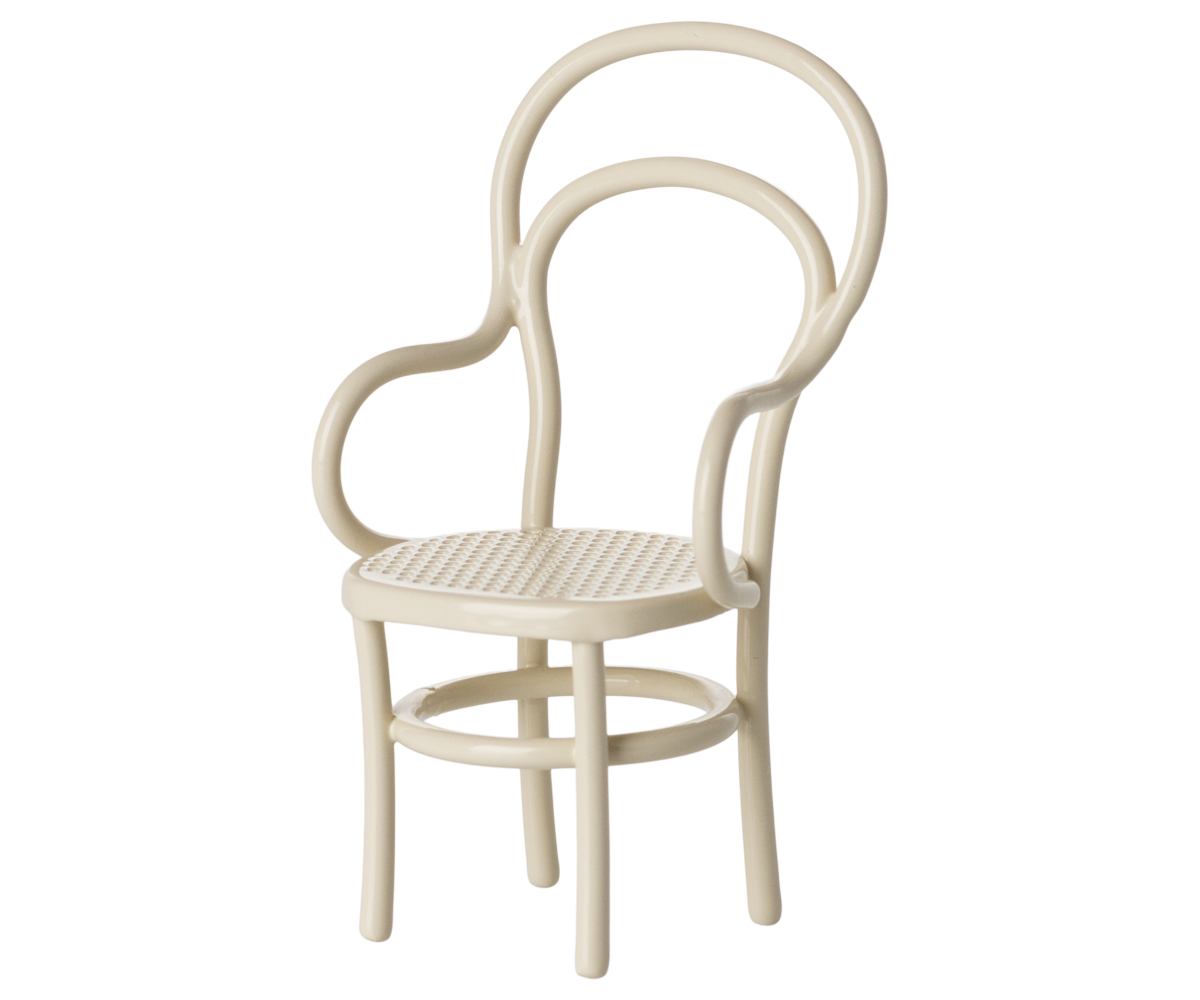Maileg Vintage chair, Mouse - Off white | Playroom Avenue