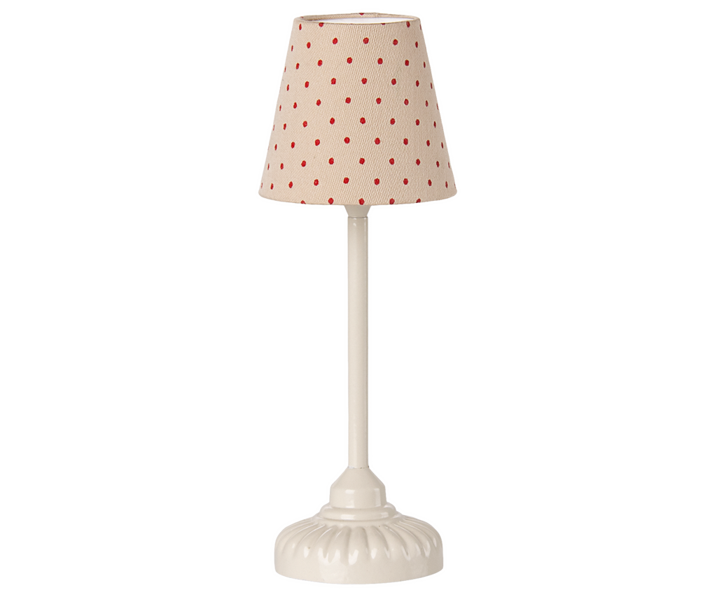 Maileg Vintage floor lamp, Mouse - Sand | Playroom Avenue