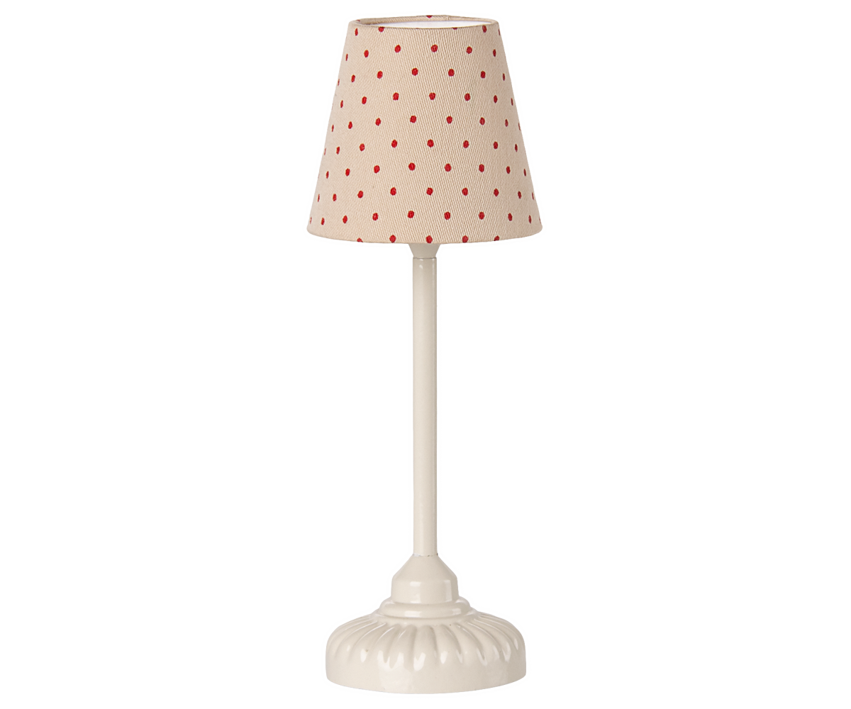 Maileg Vintage floor lamp, Mouse - Sand | Playroom Avenue