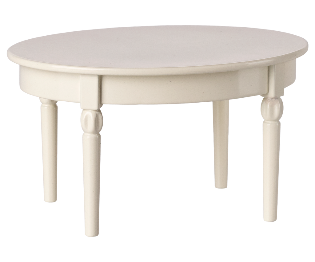 Maileg Vintage dining table, Mouse - Off white | Playroom Avenue