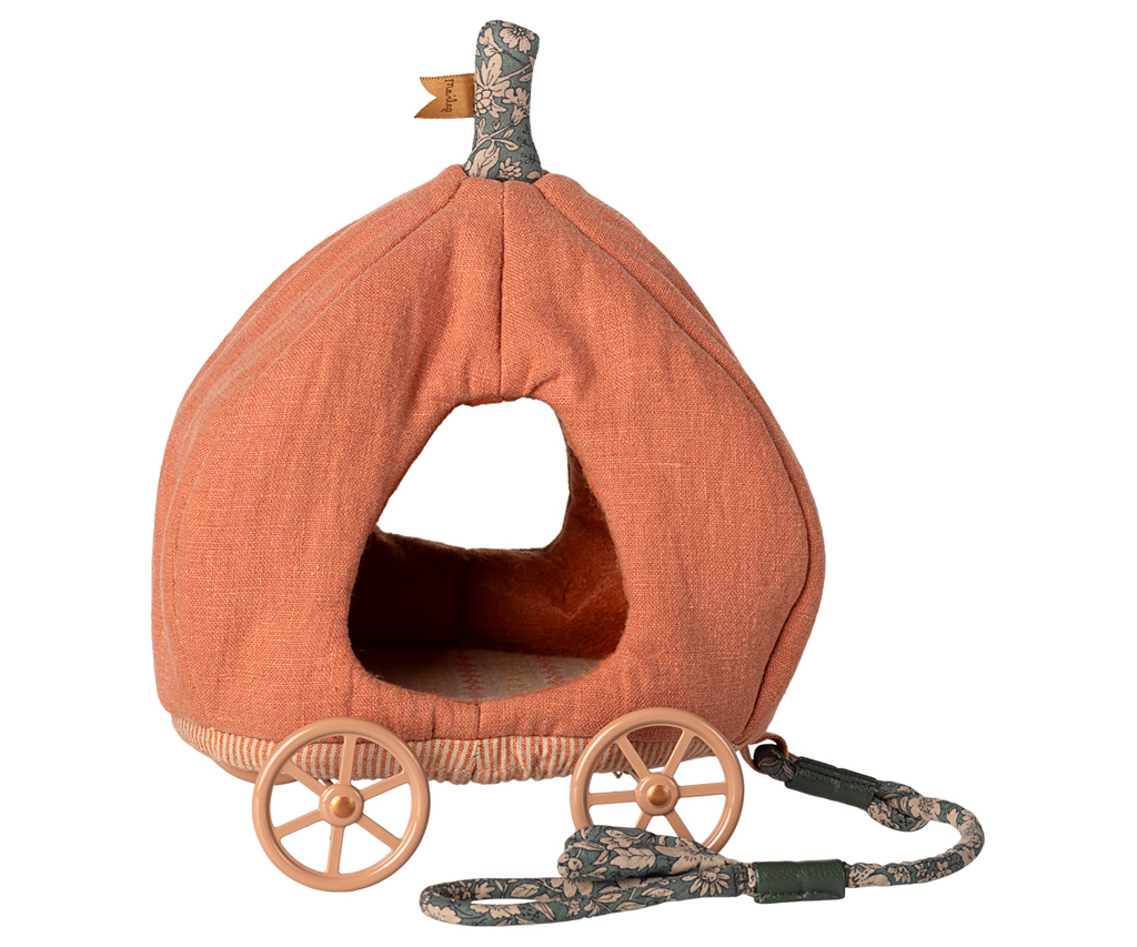Maileg Pumpkin carriage, Mouse | Playroom Avenue