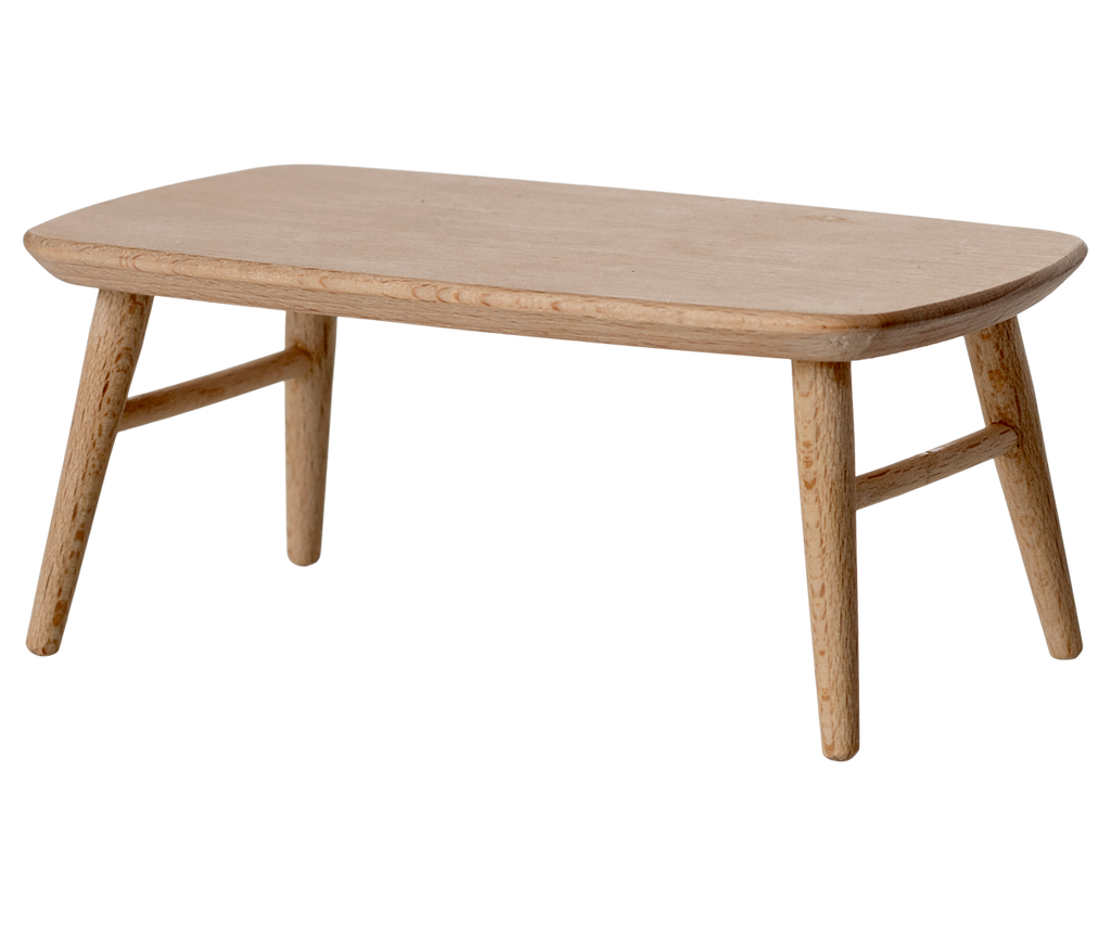 Maileg Coffee table, Mouse - Nature | Playroom Avenue
