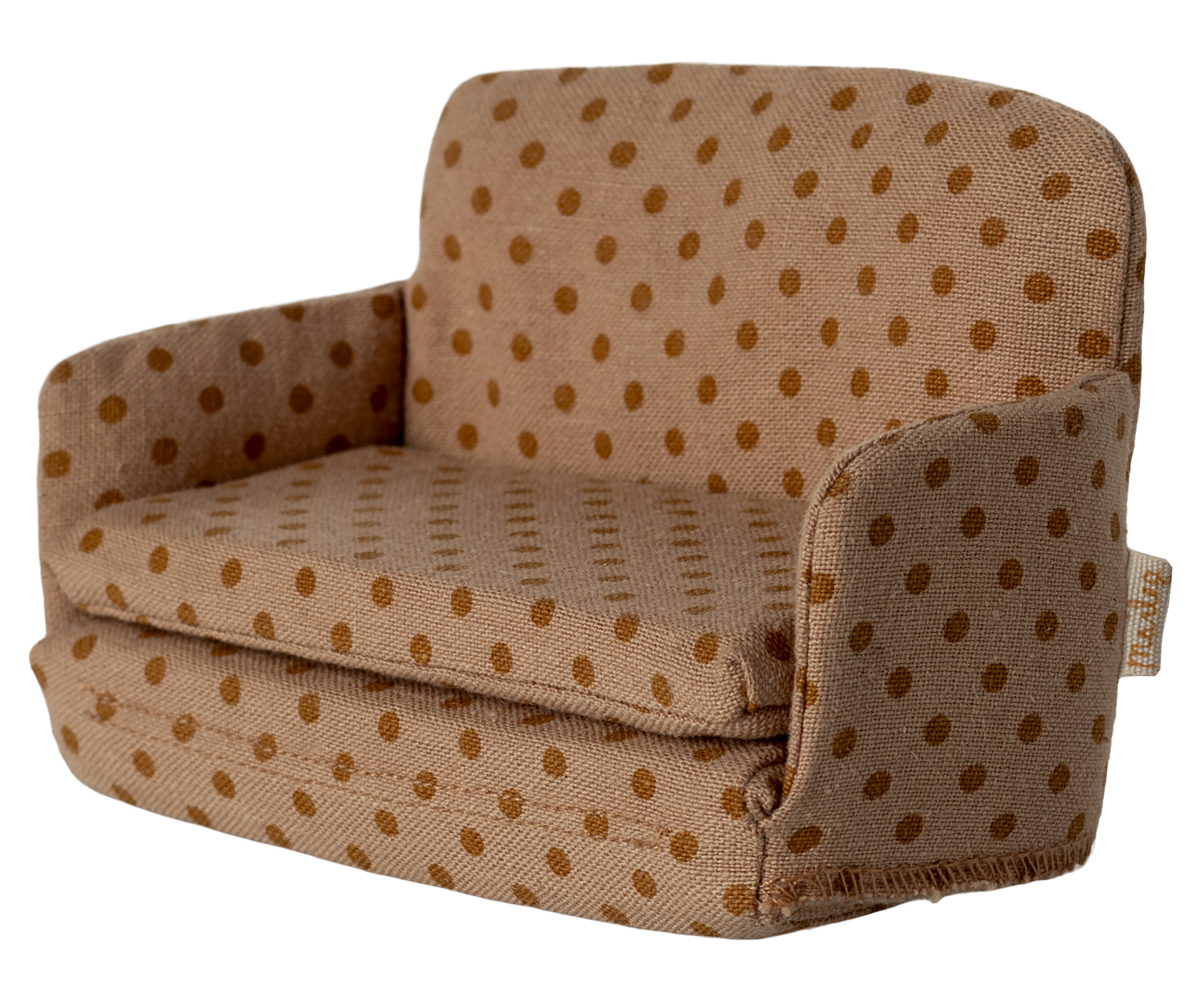Maileg Sofa bed, Mouse - Dots | Playroom Avenue