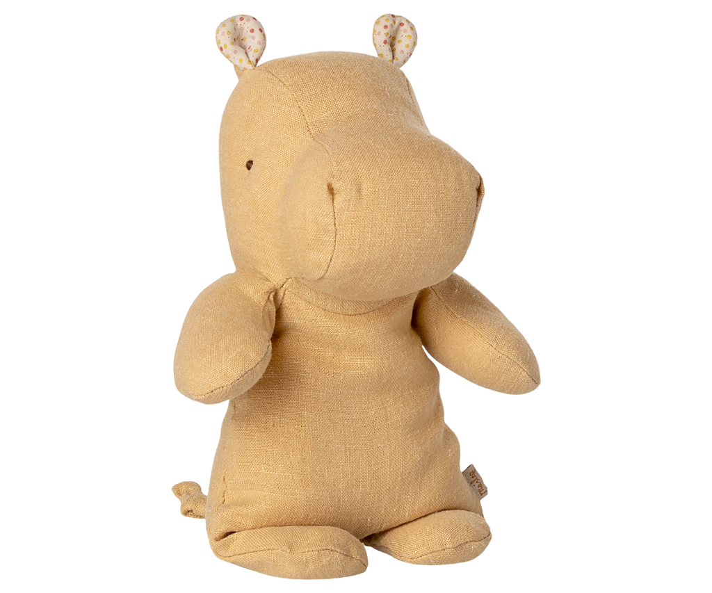 Maileg Hippo, Small - Cream yellow | Playroom Avenue