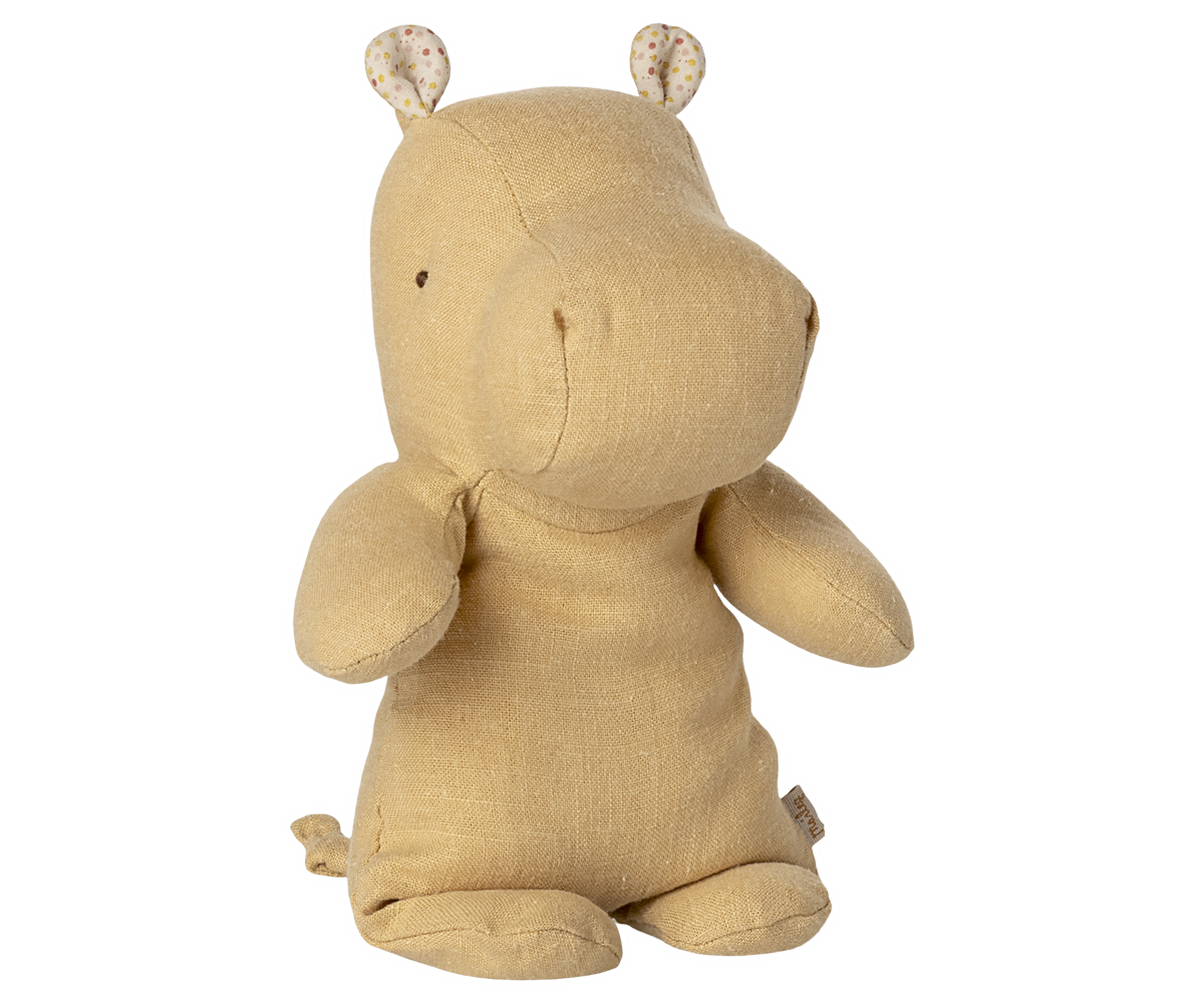 Maileg Hippo, Small - Cream yellow | Playroom Avenue