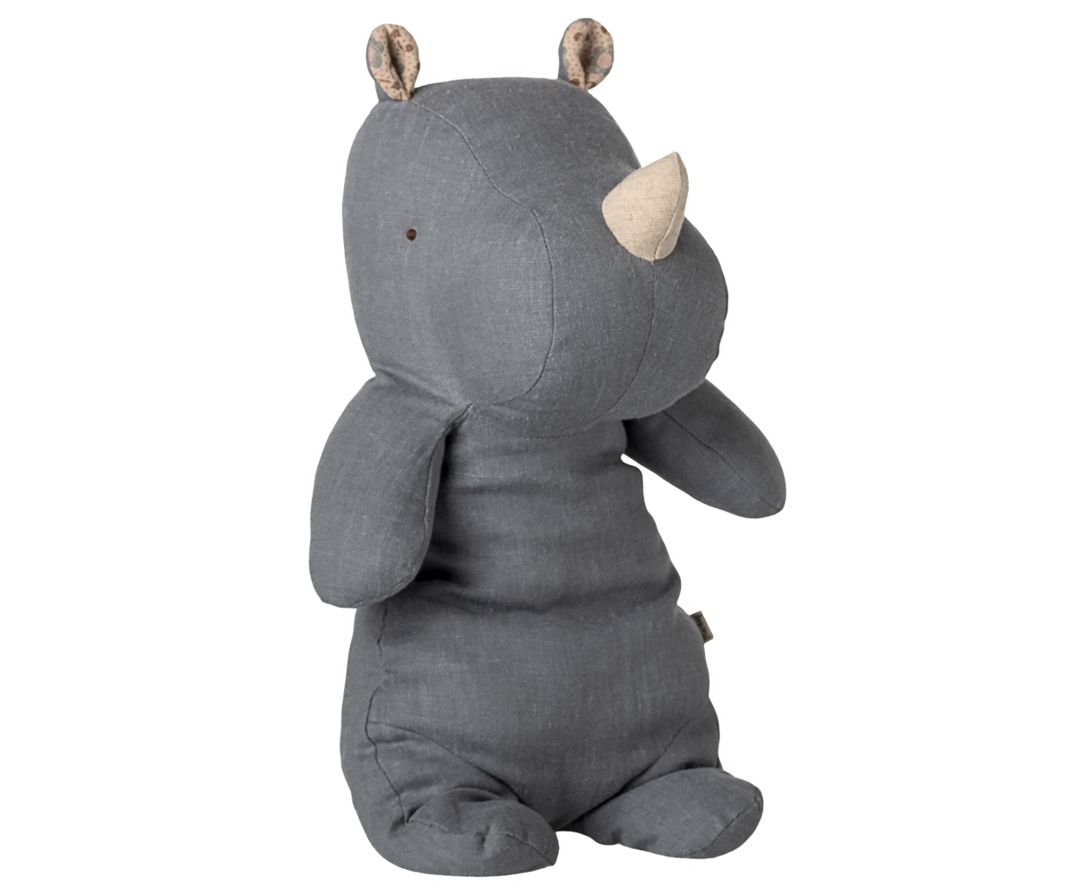 Maileg Rhino, Medium - Dusty blue | Playroom Avenue