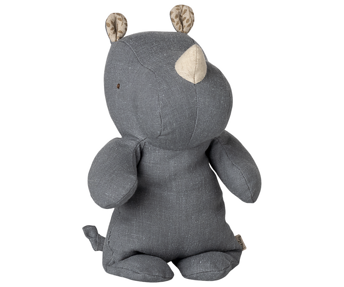 Maileg Rhino, Small - Dusty blue | Playroom Avenue