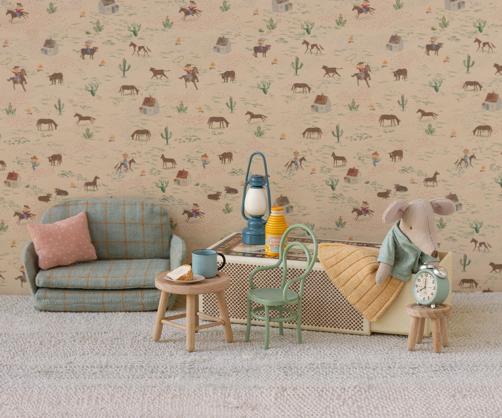 Maileg Vintage chair, Mouse - Mint | Playroom Avenue