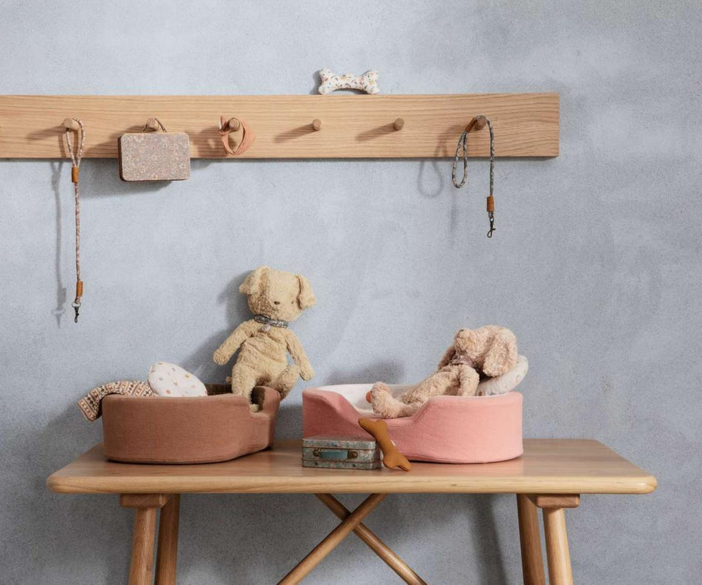 Maileg Poodle dog, Vintage plush - Dusty powder | Playroom Avenue