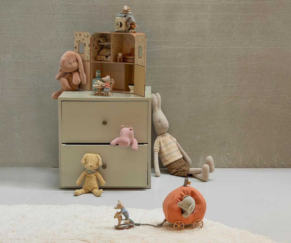 Maileg Rabbit in Pants & Knitted Sweater, Size 5 | Playroom Avenue