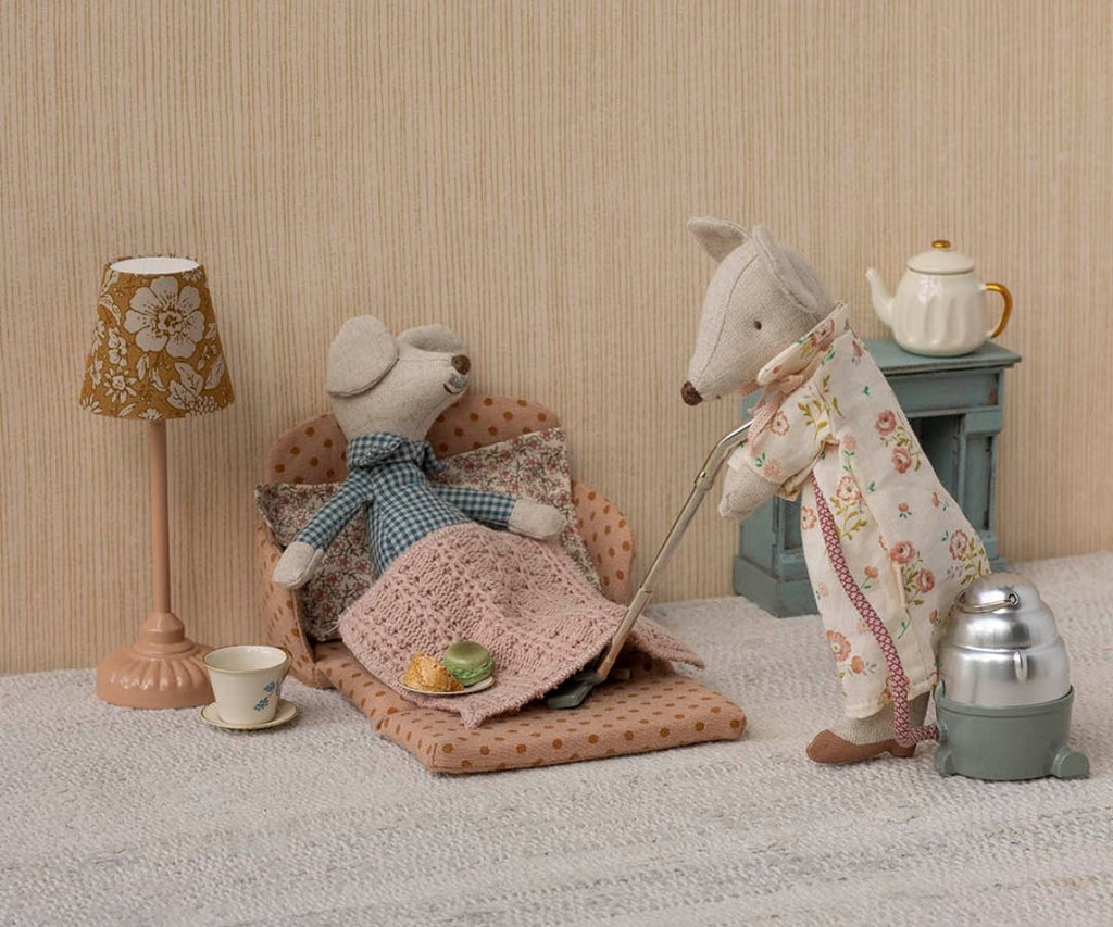 Maileg Grandma & Grandpa Mice in Cigarbox | Playroom Avenue