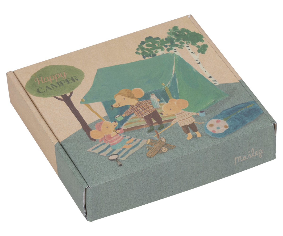 Maileg Happy Camper Tent, Mouse | Playroom Avenue