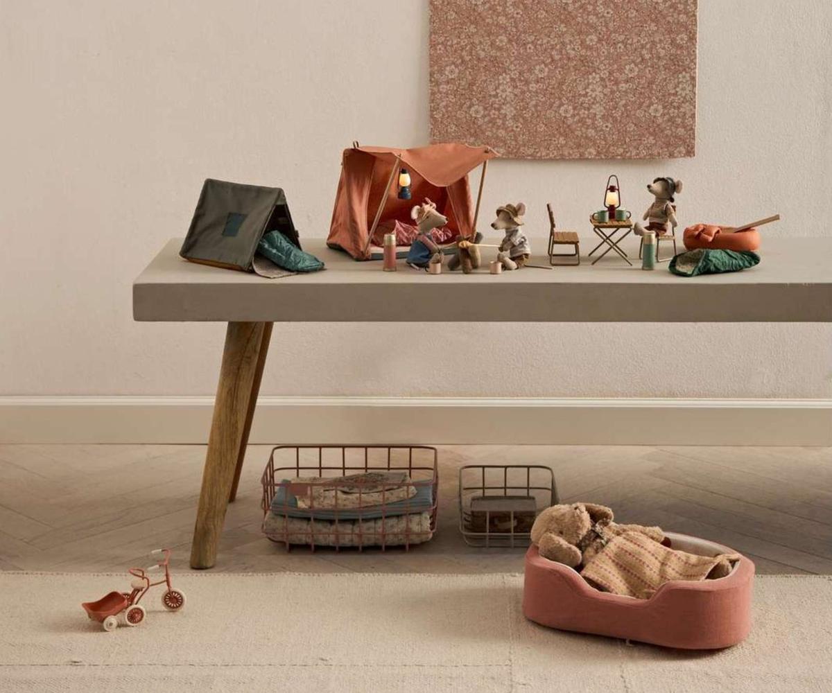 Maileg Happy camper tent, Mouse | Playroom Avenue