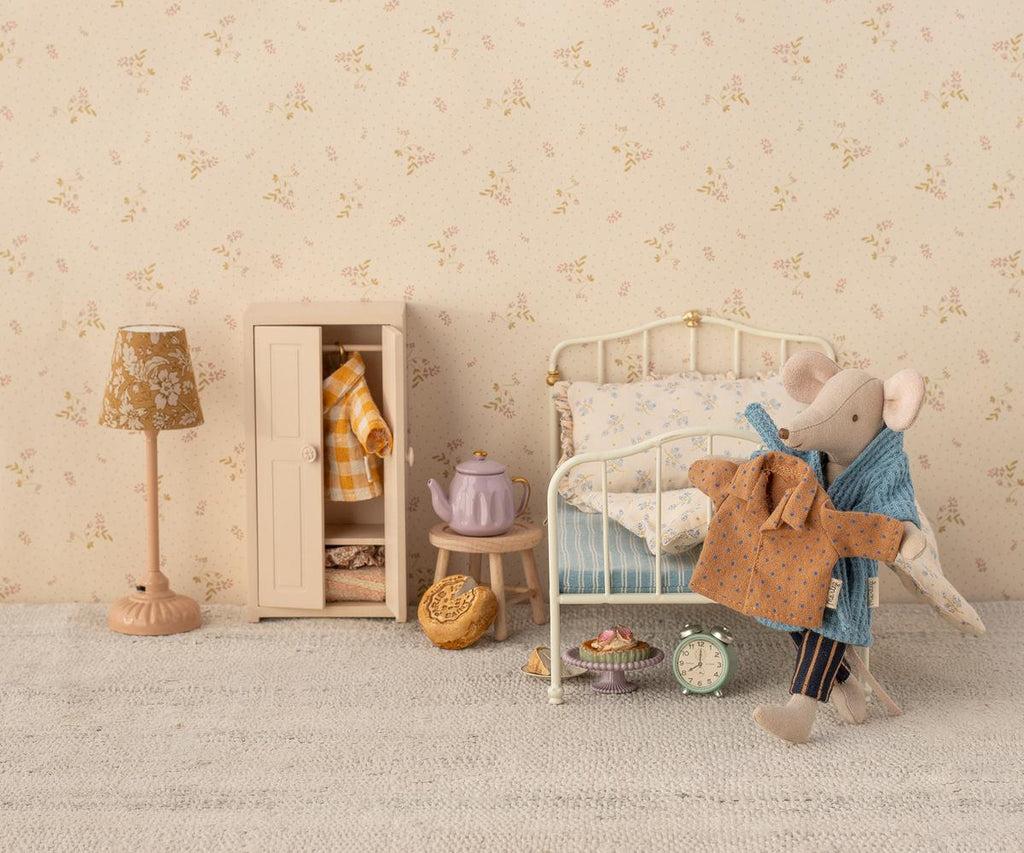 Maileg Alarm clock, Mouse - Mint | Playroom Avenue