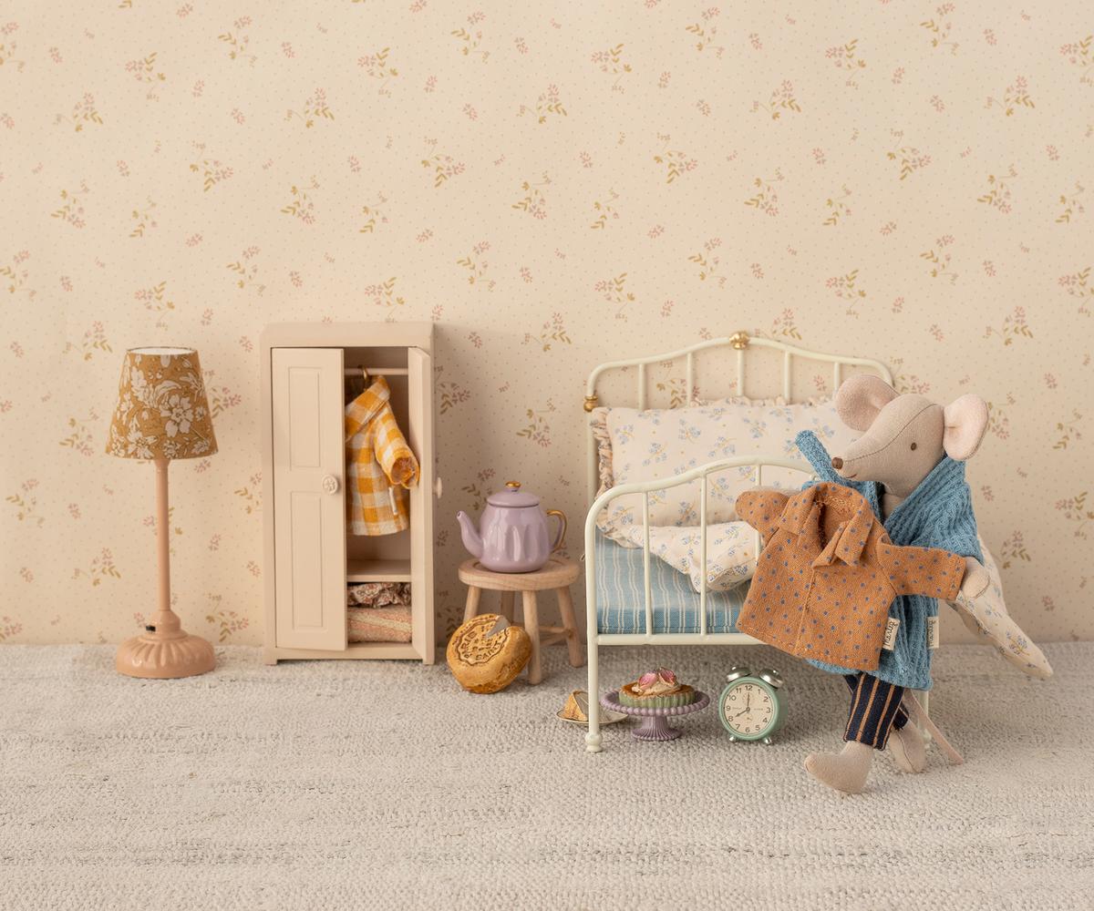 Maileg Alarm clock, Mouse - Mint | Playroom Avenue