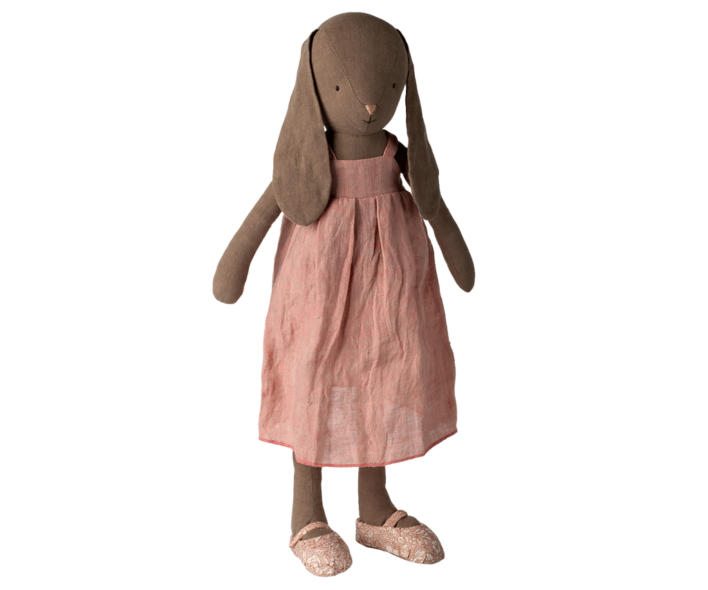 Maileg Bunny, Size 4 - Brown - Dress and shoes | Playroom Avenue