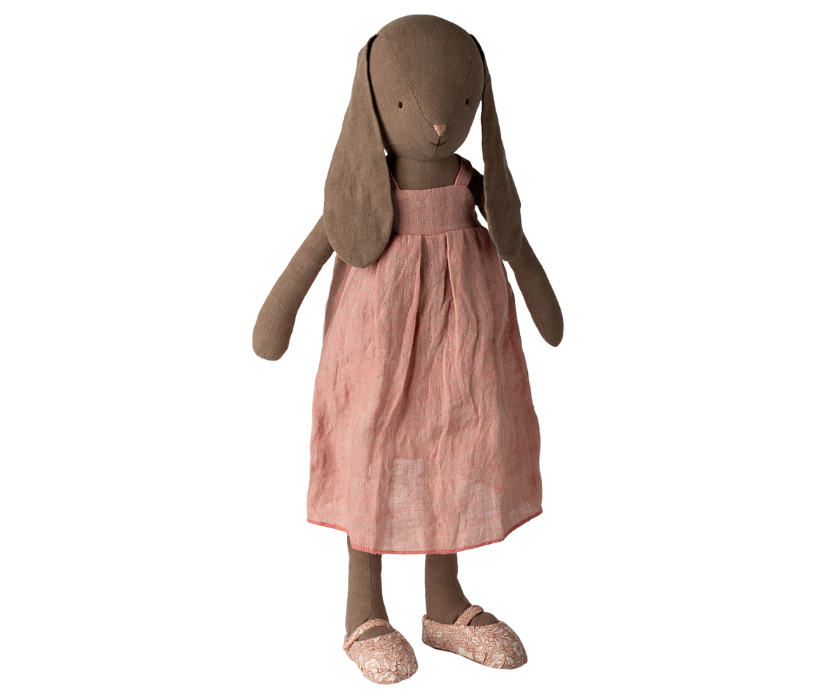 Maileg Bunny, Size 4 - Brown - Dress and shoes | Playroom Avenue