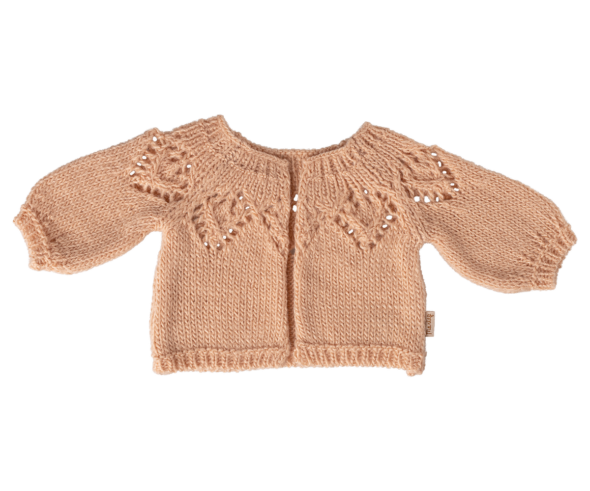Cardigan, Size 4 - Light rose | Playroom Avenue
