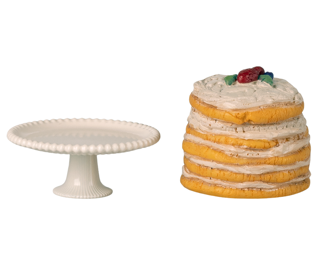 Party cake and cake stand, Mouse | Playroom Avenue