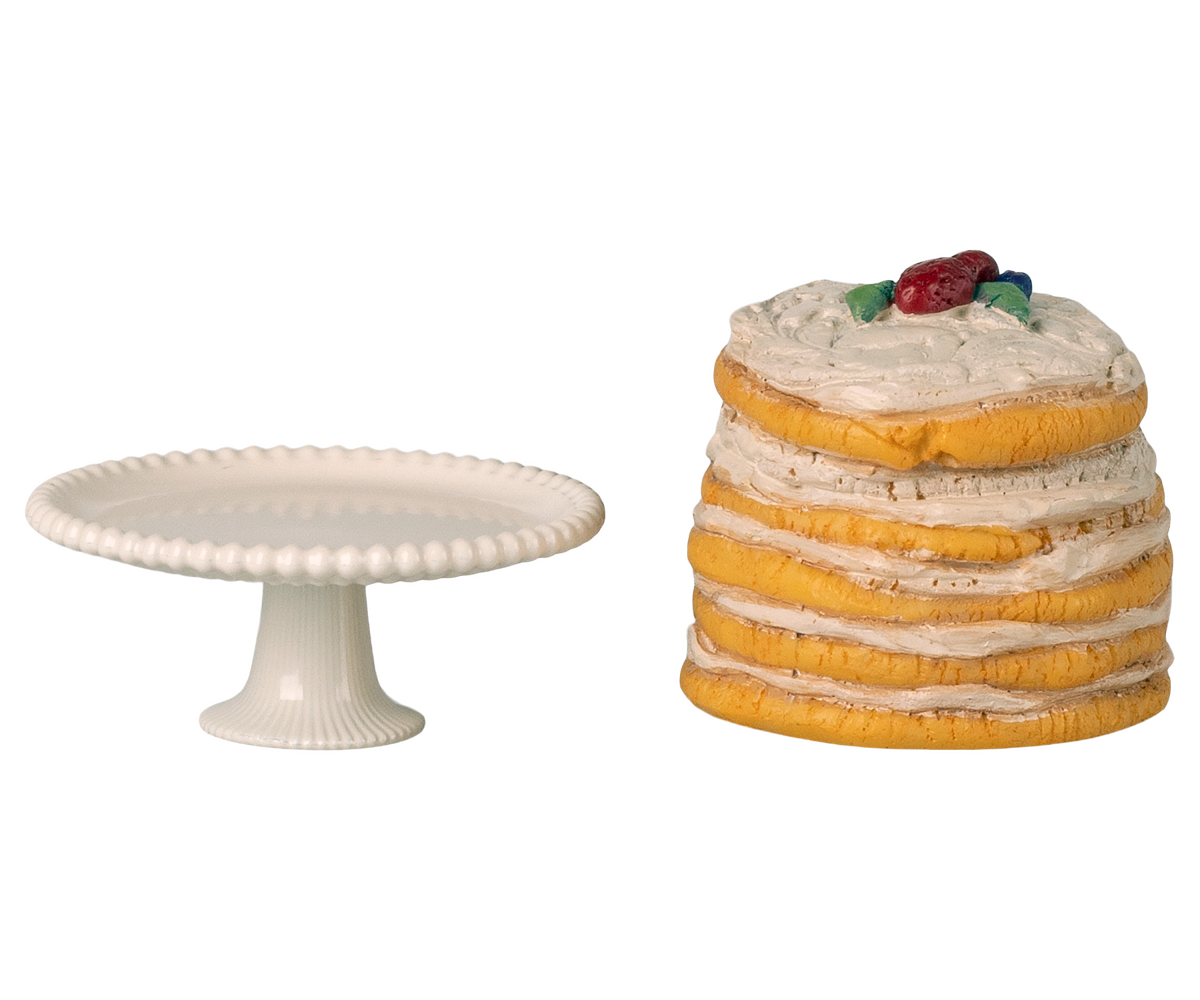Party cake and cake stand, Mouse | Playroom Avenue