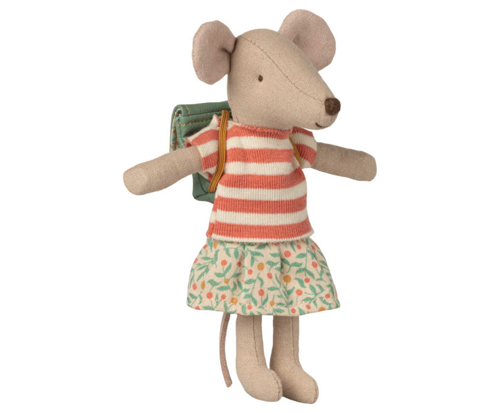 Tricycle mouse, Big sister - Green | Playroom Avenue