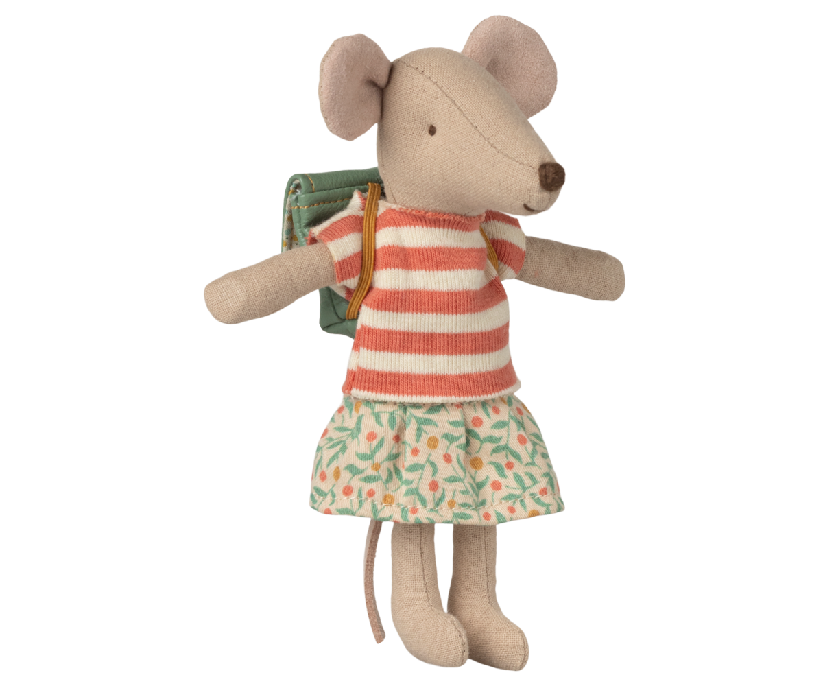 Tricycle mouse, Big sister - Green | Playroom Avenue