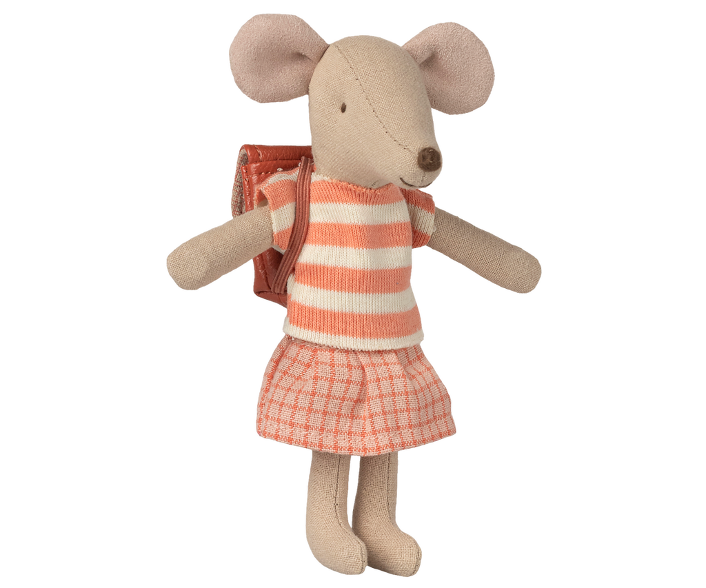 Tricycle mouse, Big sister - Coral | Playroom Avenue