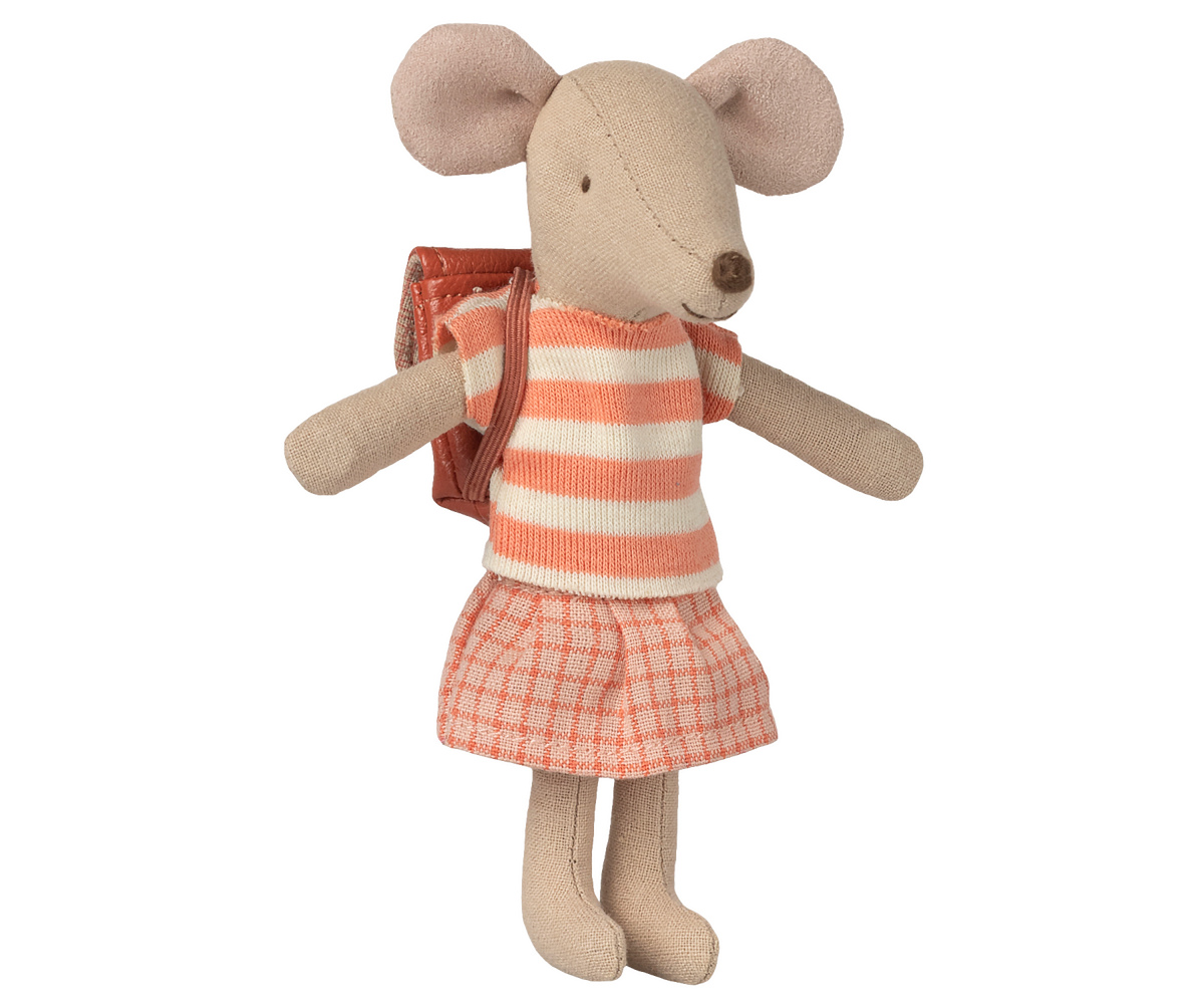 Tricycle mouse, Big sister - Coral | Playroom Avenue