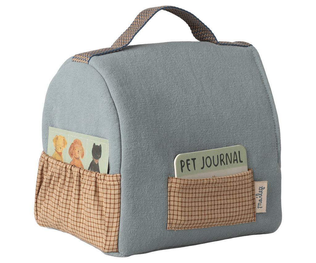 Pet Carrier - Dusty blue | Playroom Avenue