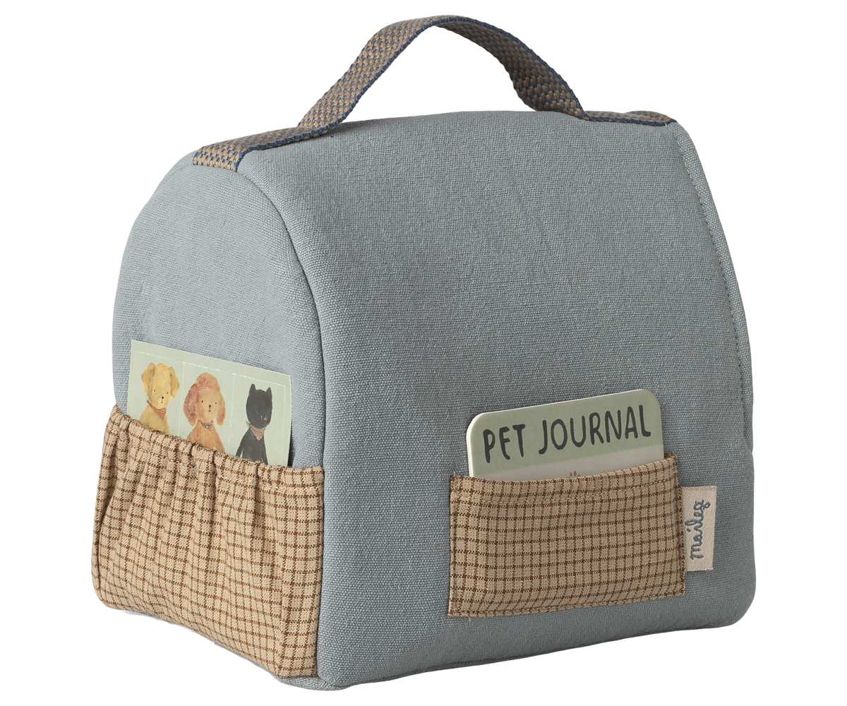 Pet Carrier - Dusty blue | Playroom Avenue