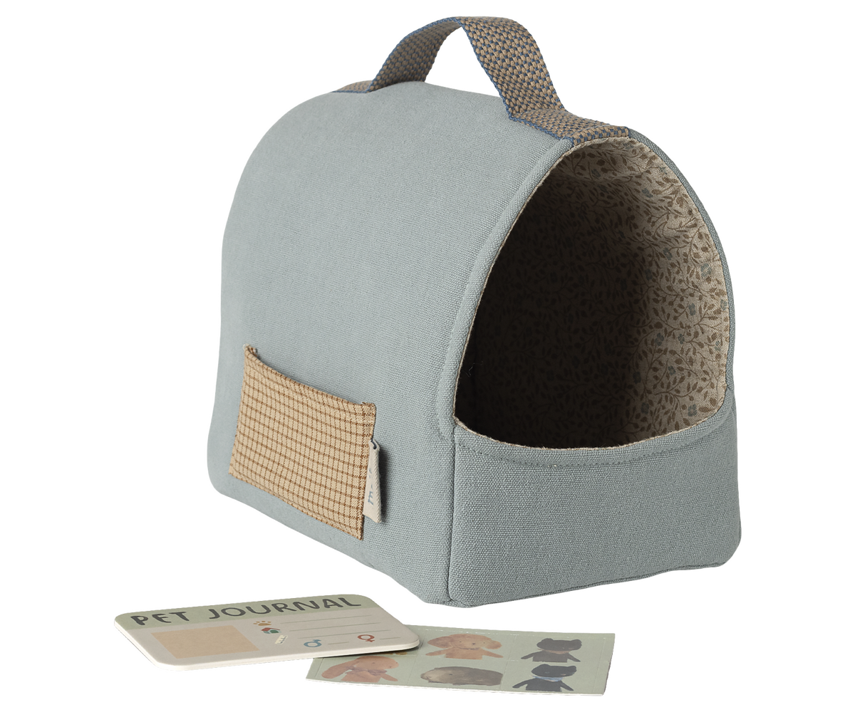 Pet Carrier - Dusty blue | Playroom Avenue