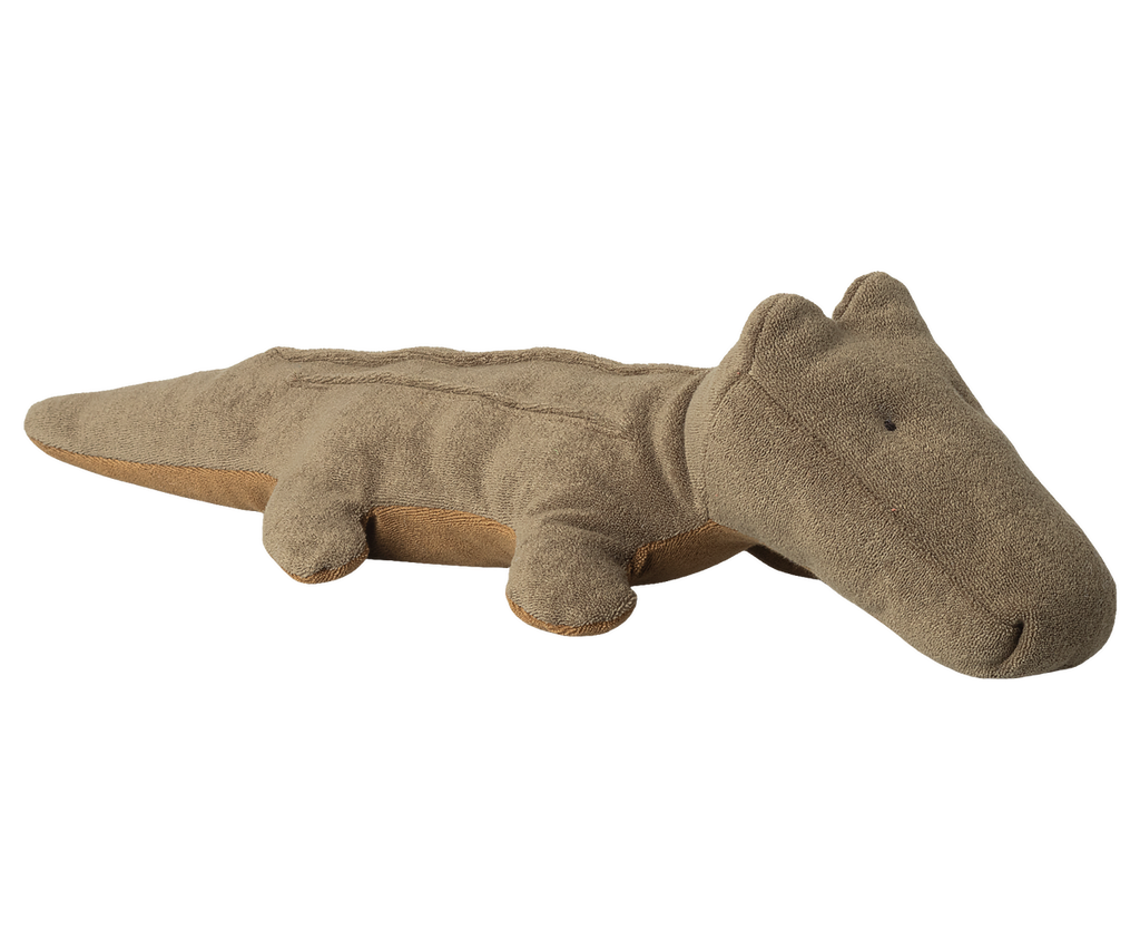 Safari friends, Crocodile, Medium - Olive green | Playroom Avenue