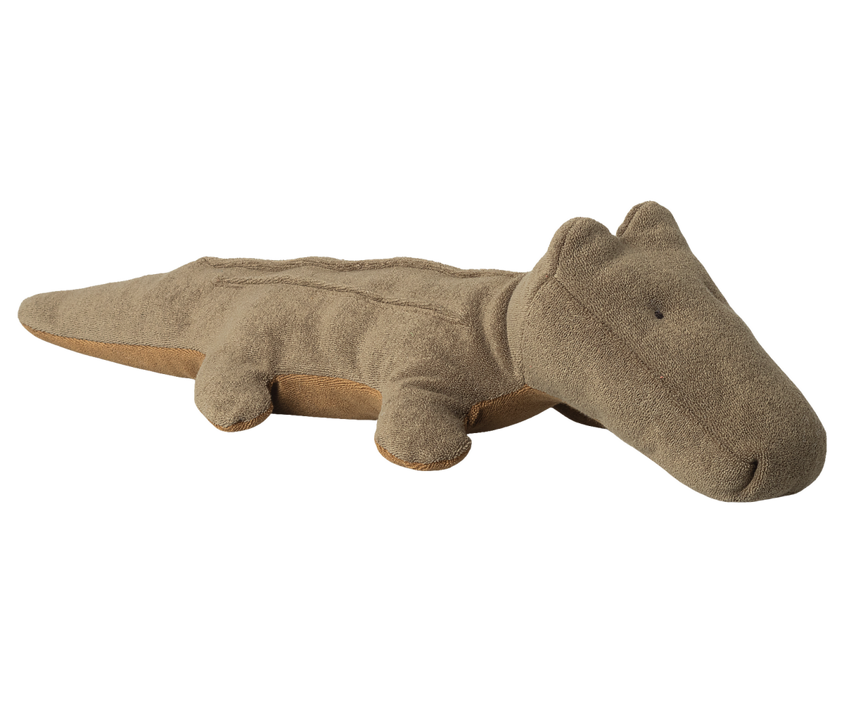 Safari friends, Crocodile, Medium - Olive green | Playroom Avenue