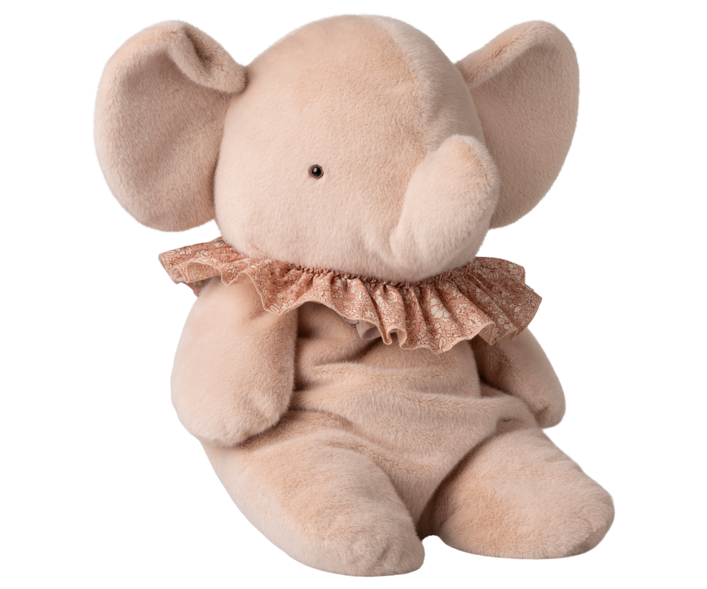Maileg Elephant plush, Big - Powder | Playroom Avenue