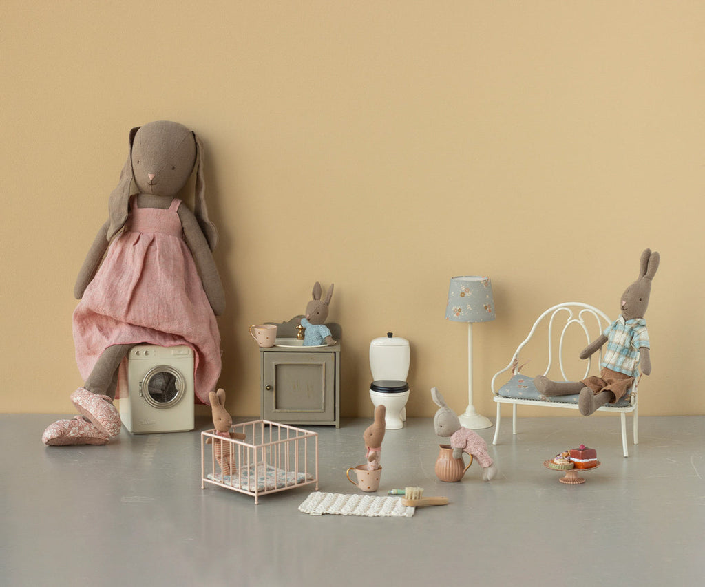 Maileg Bunny, Size 4 - Brown - Dress and shoes | Playroom Avenue