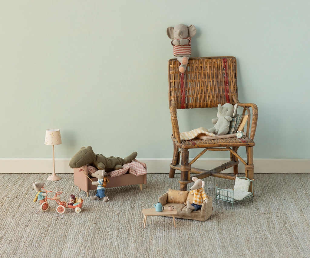 Safari friends, Crocodile, Small - Olive green | Playroom Avenue