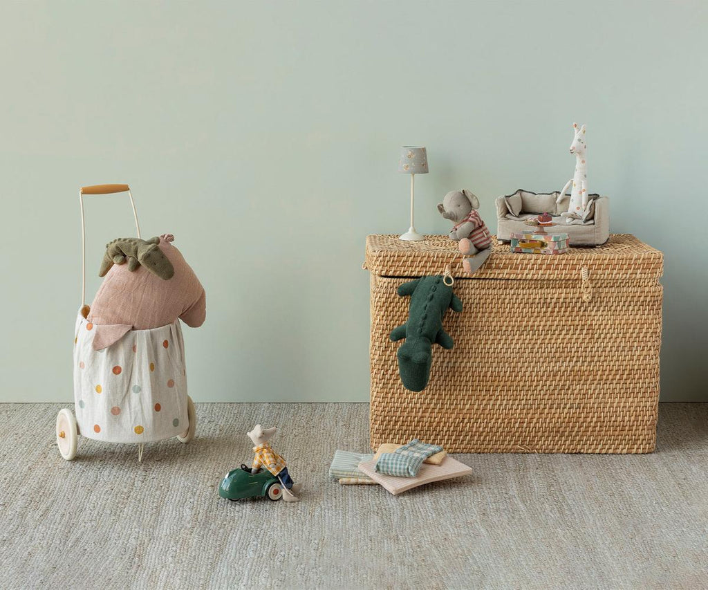 Safari friends, Crocodile, Mini - Olive green | Playroom Avenue