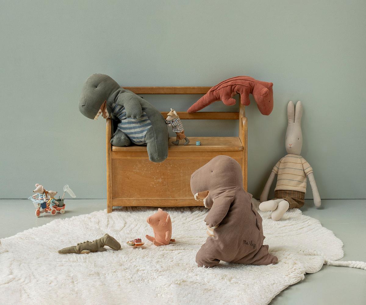 Safari friends, Crocodile, Mini - Olive green | Playroom Avenue