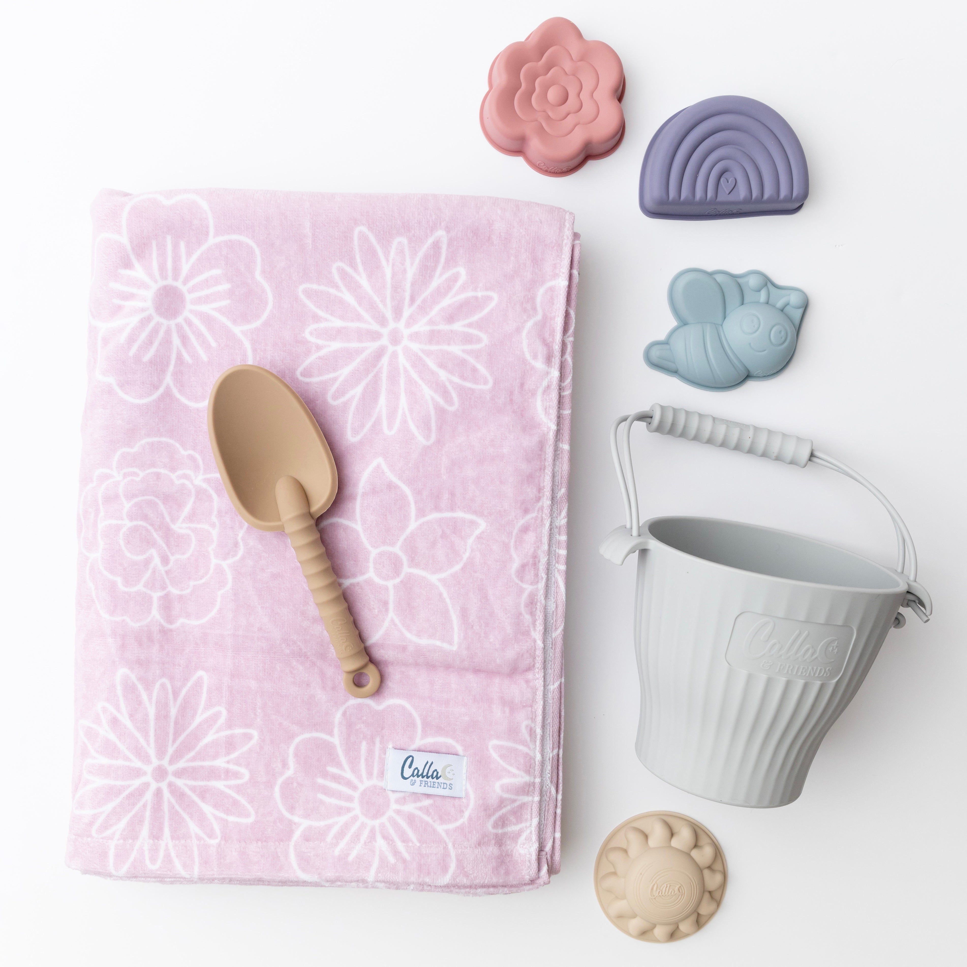The Kenzie Beach Towel - Blossom | Playroom Avenue