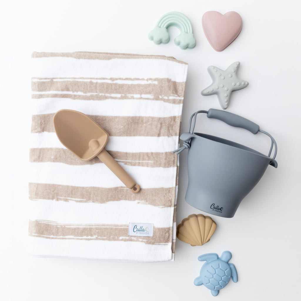 Calla and Friends Hudson Silicone Beach Toy Set - Spring Remix | Playroom Avenue