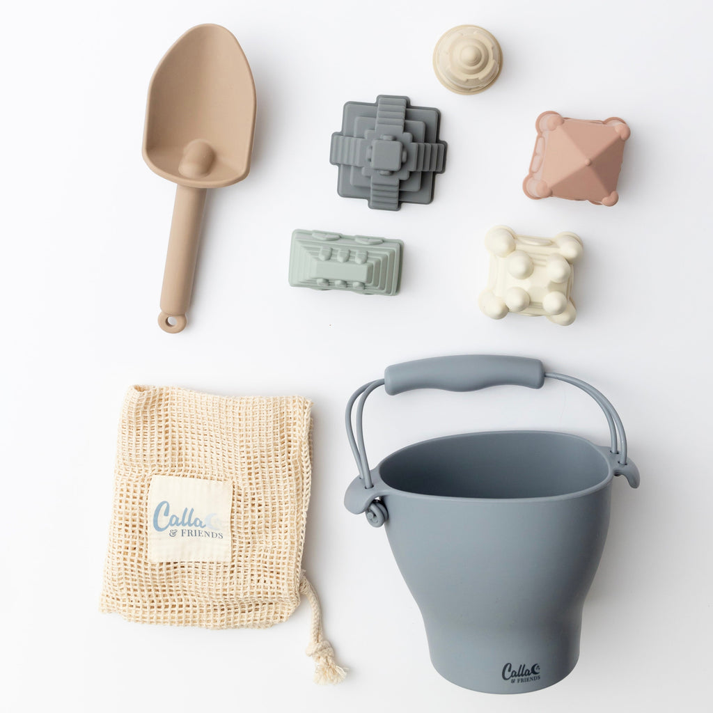 Calla and Friends Ellie Silicone Beach Toy Set | Playroom Avenue