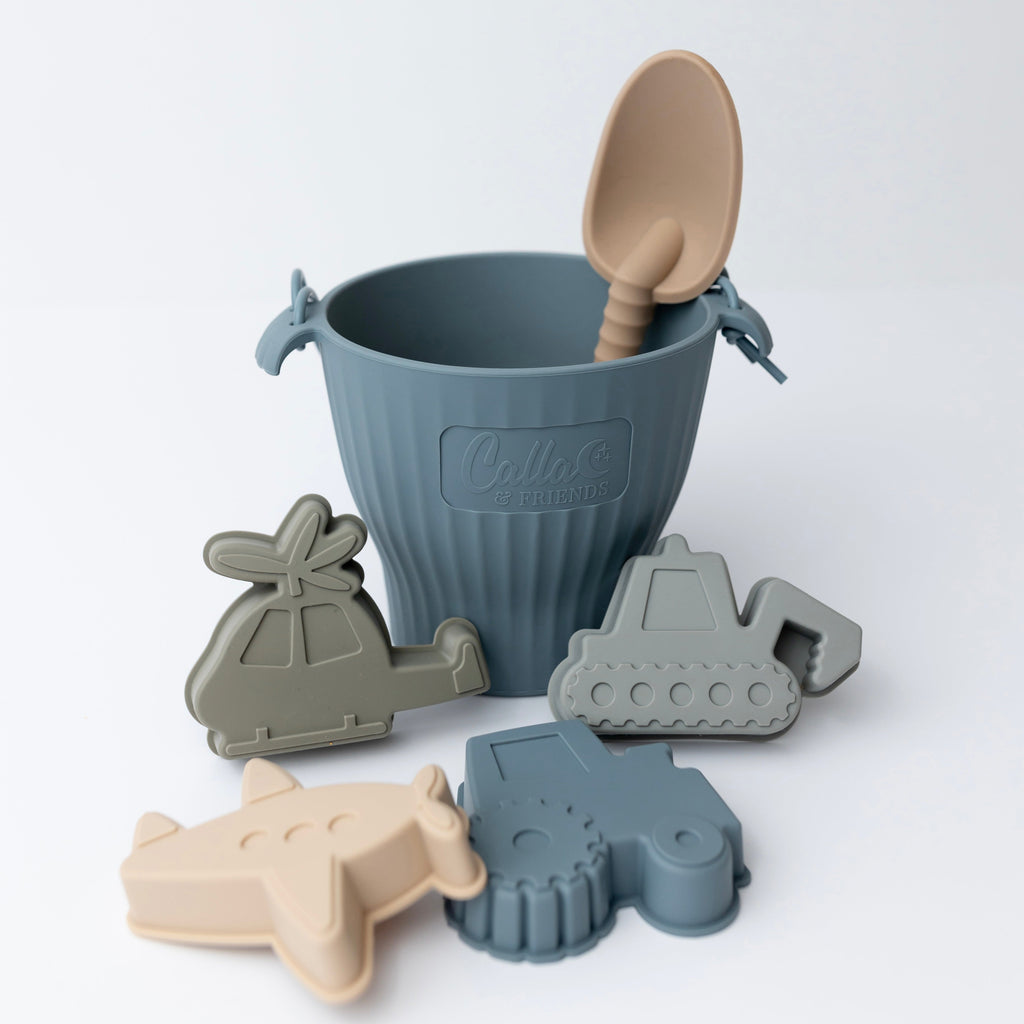 Calla and Friends Brayden Silicone Beach Toy Set | Playroom Avenue