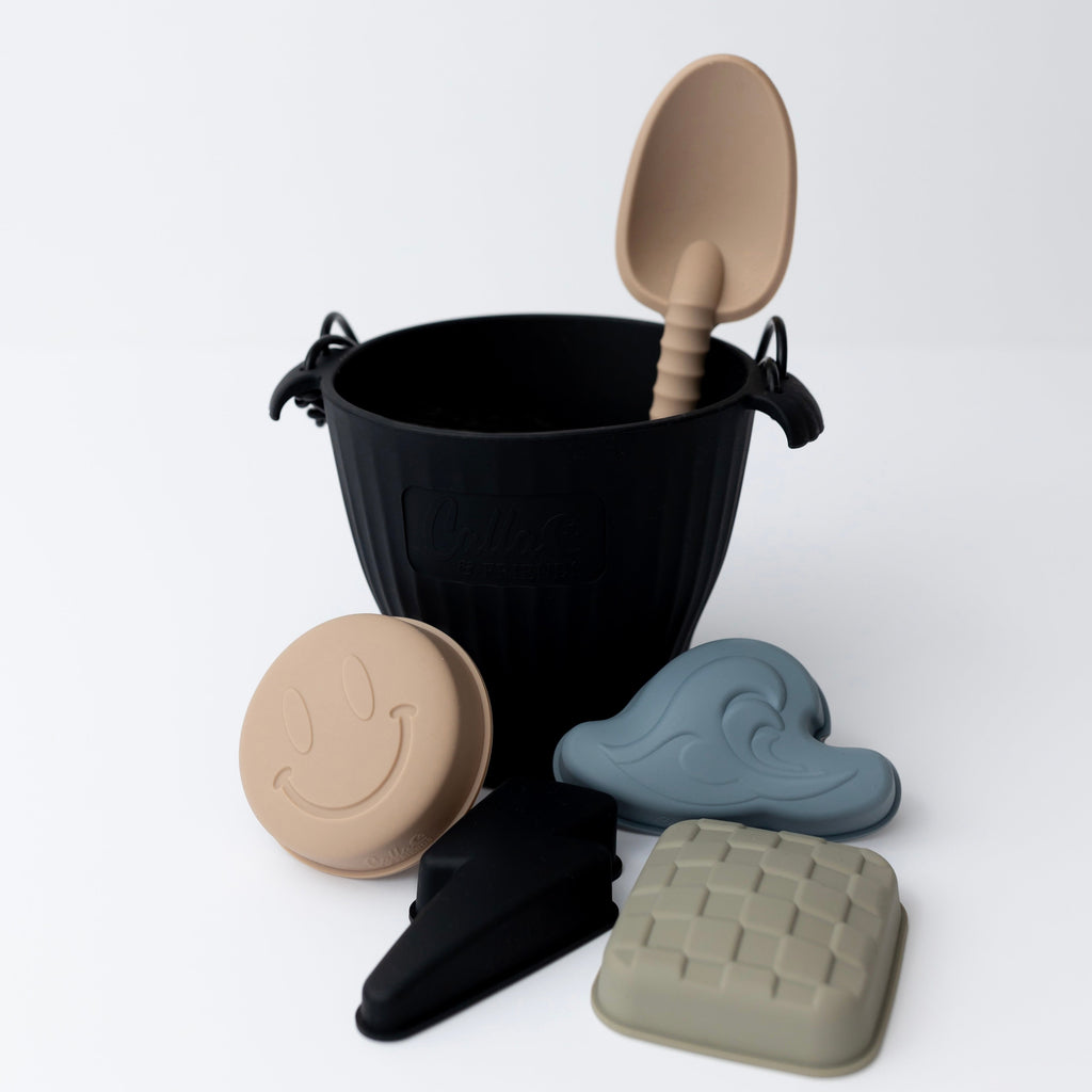 Calla and Friends BLACKOUT & BOLT Silicone Beach Toy Set | Playroom Avenue
