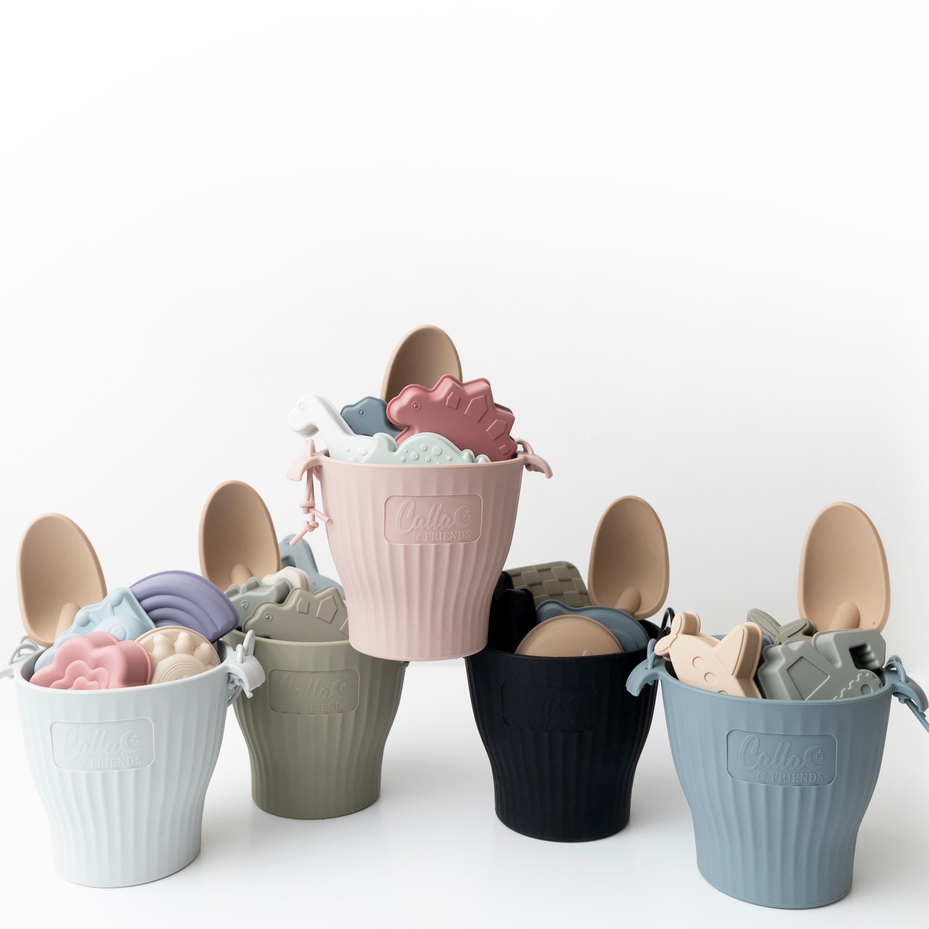 Calla and Friends Brayden Silicone Beach Toy Set | Playroom Avenue