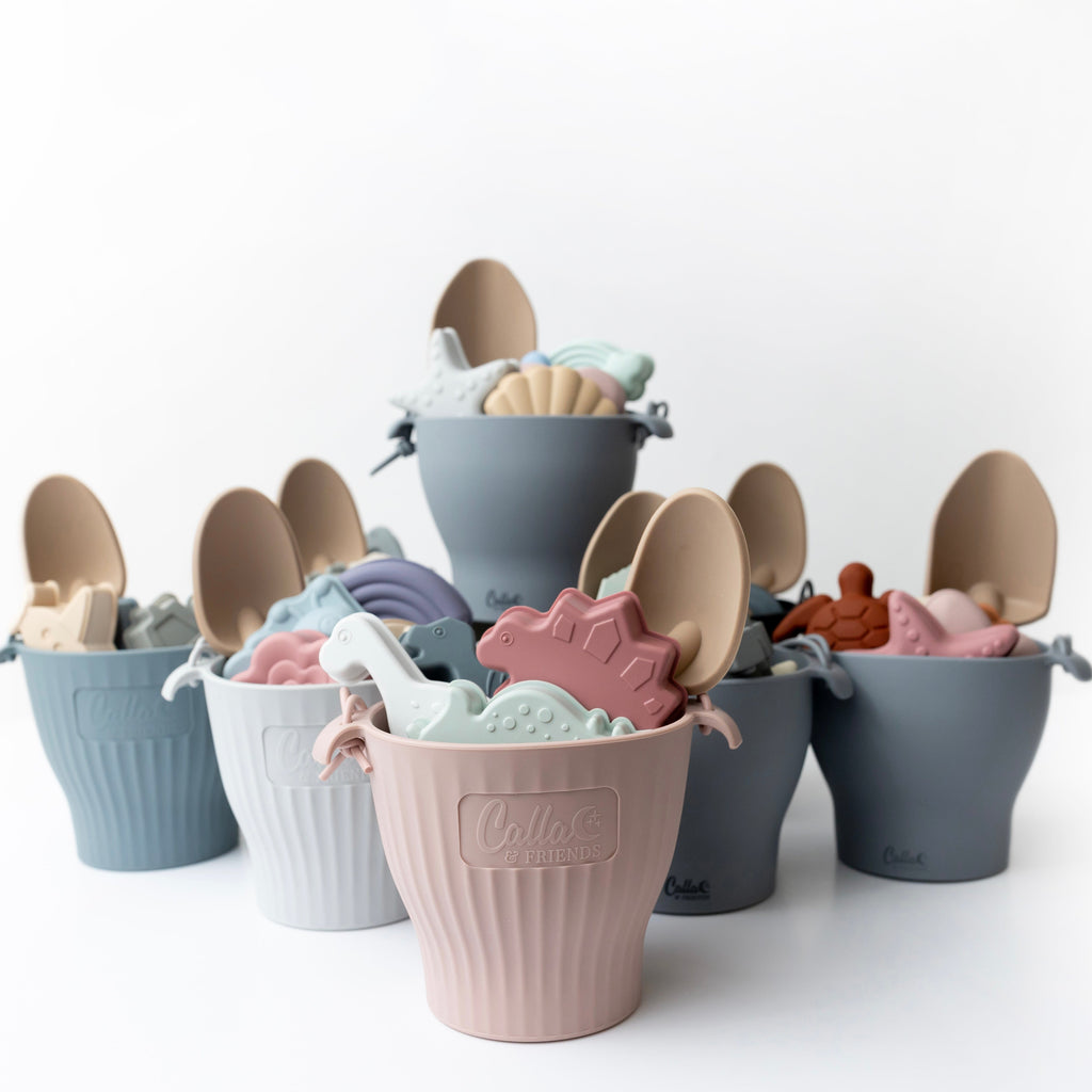 Calla and Friends Hudson Silicone Beach Toy Set | Playroom Avenue