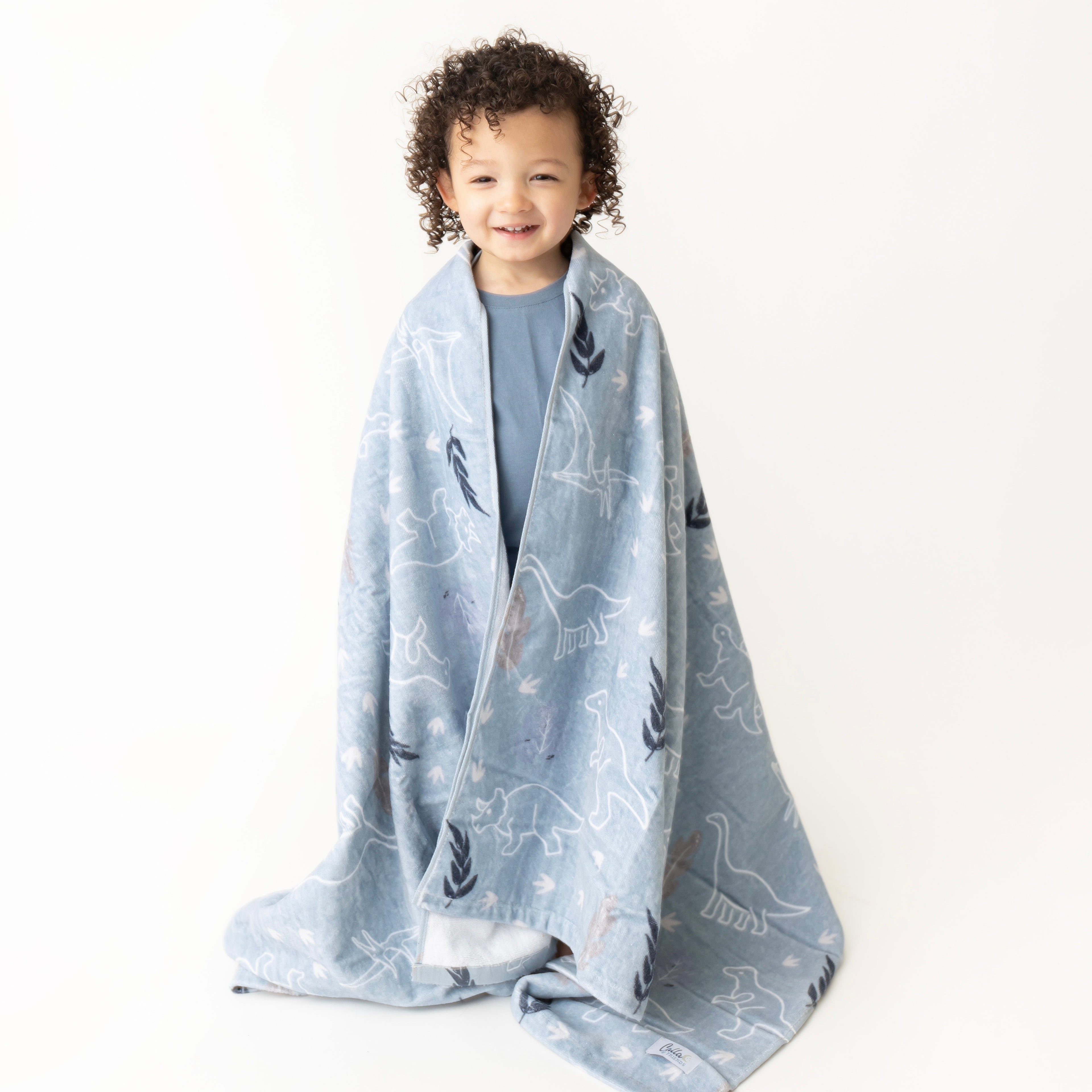 Calla and Friends The Kenzie Beach Towel - Dinos | Playroom Avenue